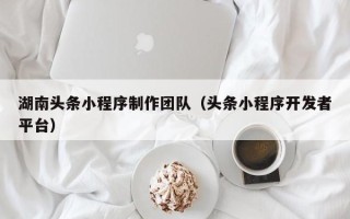 安陆湖南头条小程序制作团队（头条小程序开发者平台）